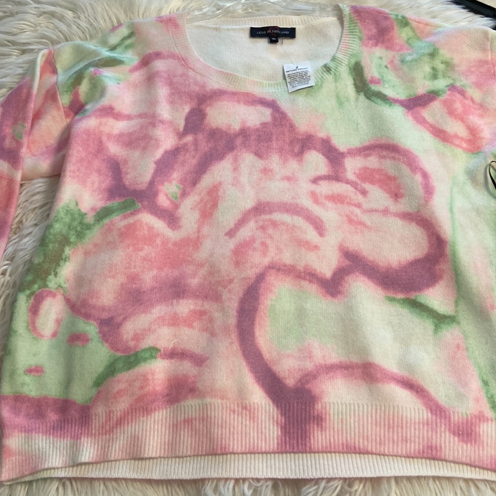 Love at first find sweater size XL brand new with tags very soft - Picture 7 of 12